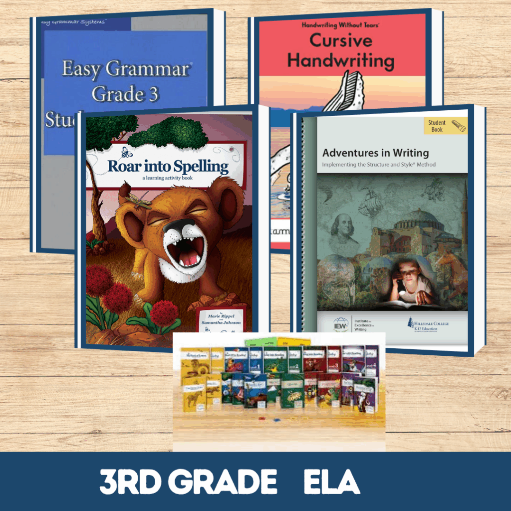 ELA Option 1 + All About Reading: 3rd Grade - Sage Oak Charter Schools