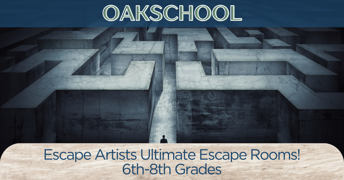 Escape Artists Ultimate Escape Rooms! (6th8th Grade) (Quarter 2